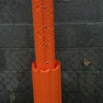 Orange Padded Pole