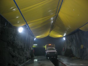 Underground workshop cover